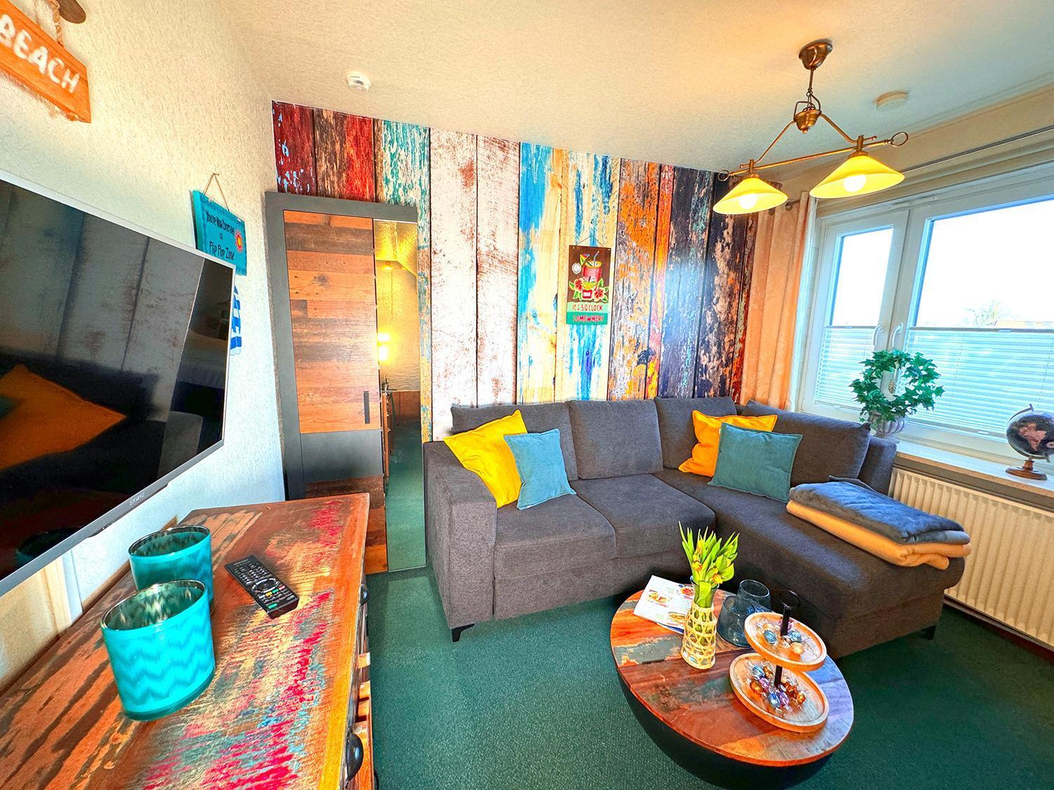 Hawaii - By Mila Ferienarpartments - Buesum Zentrum Eigener Parkplatz Exterior foto